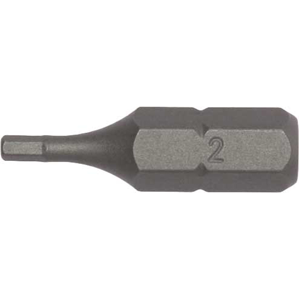 3 Piece Bit Hex 2mm - 25mm